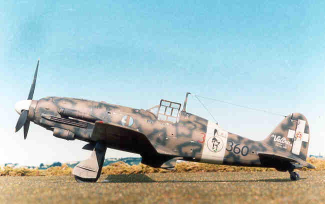 Regia Aeronautica Macchi C205 del ten. Tullio Martinelli